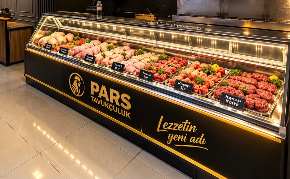 PARS Tavukçuluk ürün ve mağaza sunumu